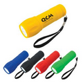 Rubberized Torch Light With Strap